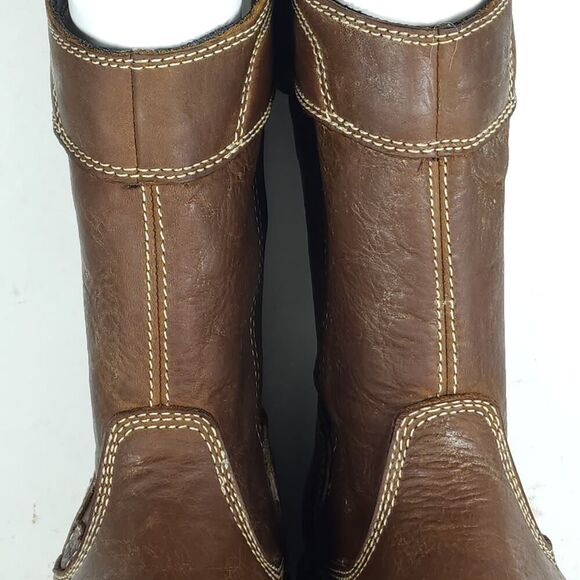 KEEN Men's Cincinnati Wellington US7D Leather Carbon Fiber Toe PullOn Work Boot - Picture 13 of 16